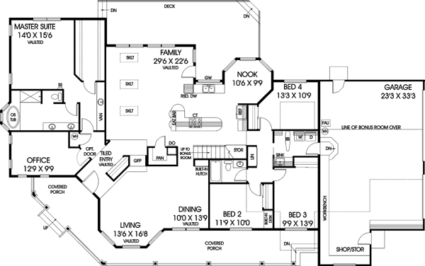Main Floor Plan: 33-274