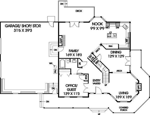 Main Floor Plan: 33-276