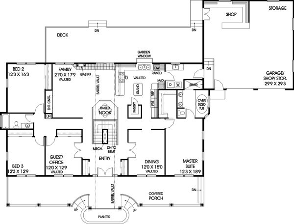 Main Floor Plan: 33-282
