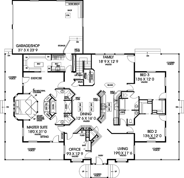 Main Floor Plan: 33-285