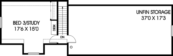 Upper/Second Floor Plan: 33-313