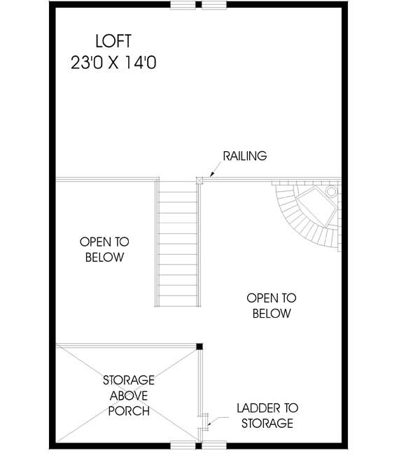 Upper/Second Floor Plan: 33-325