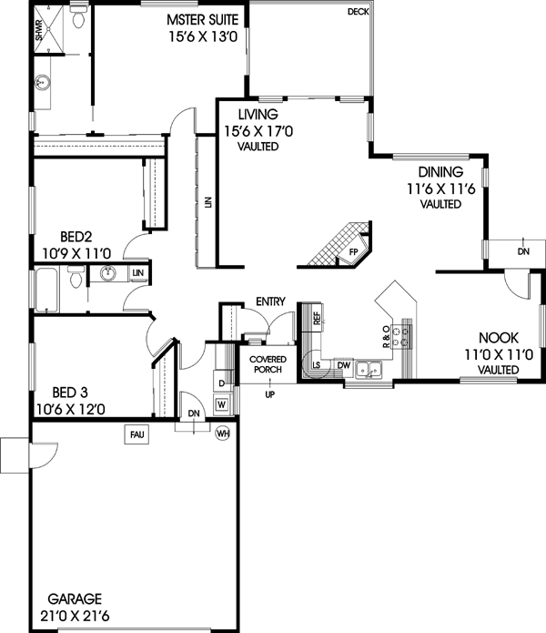 Main Floor Plan: 33-329