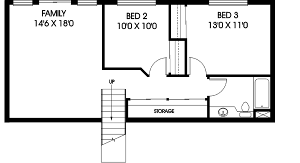 Lower Floor Plan: 33-330