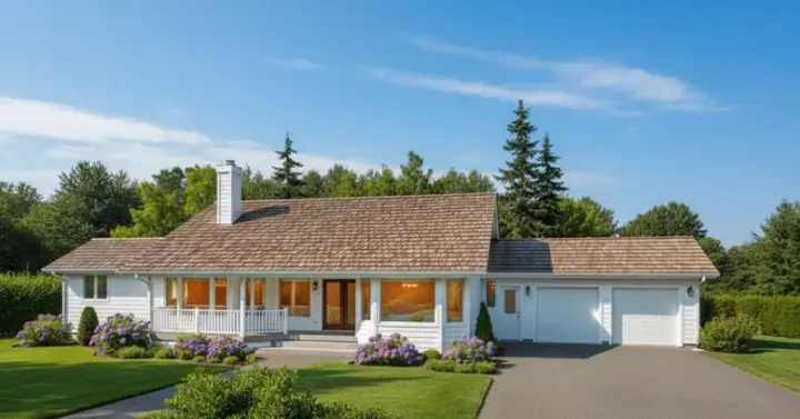Ranch house plans 33-331 - front exterior, 2,458 sq ft, 4 bed, 3 bath house plans | Monster House Plans