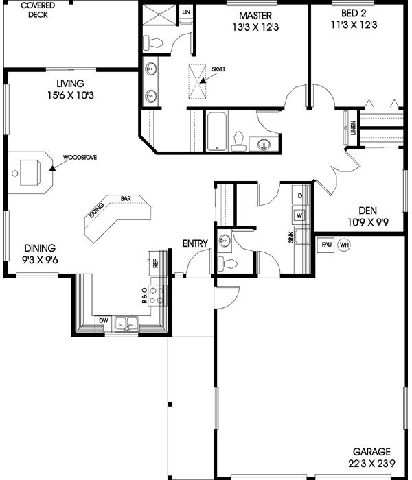 Main Floor Plan: 33-332