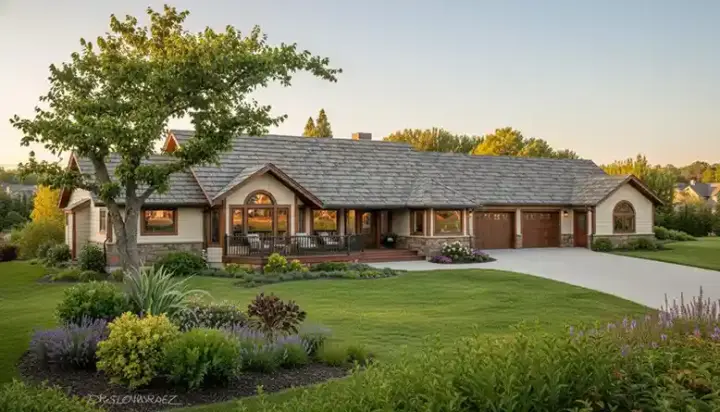 Traditional house plans 33-334 - front exterior, 2,719 sq ft, 3 bed, 3 bath house plans | Monster House Plans