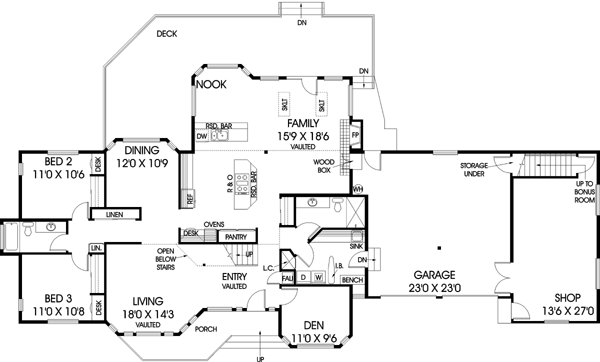 Main Floor Plan: 33-334