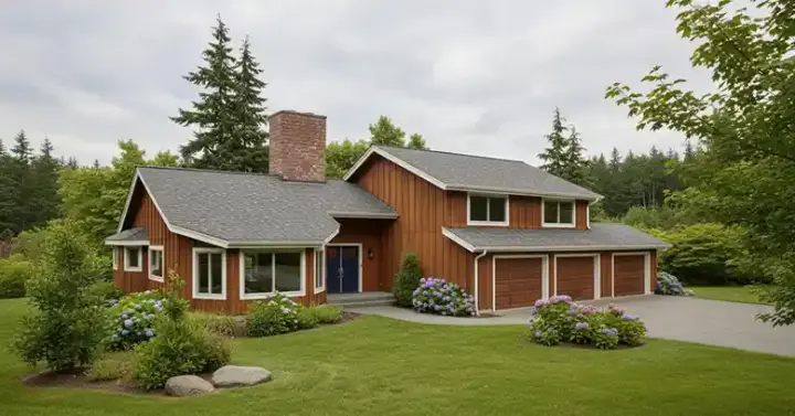 Contemporary house plans 33-335 - front exterior, 2,691 sq ft, 3 bed, 2 bath house plans | Monster House Plans