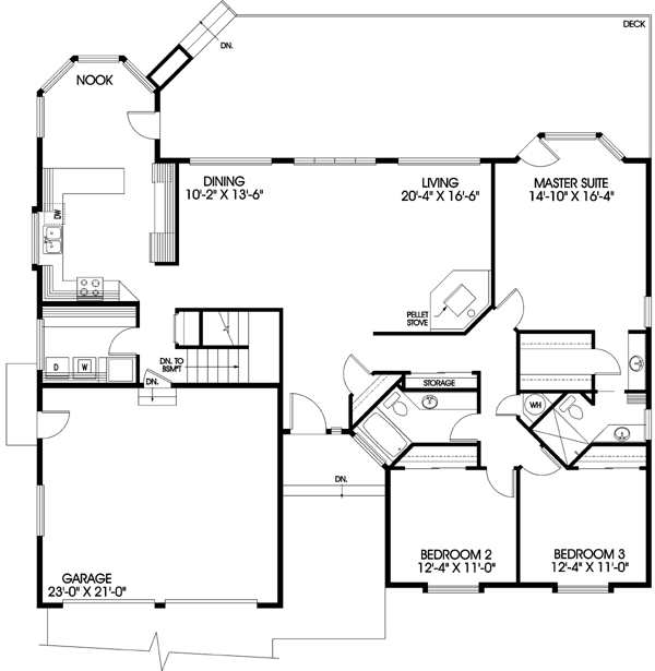 Main Floor Plan: 33-337