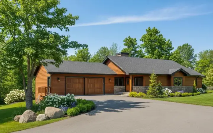 Traditional house plans 33-344 - front exterior, 2,670 sq ft, 3 bed, 2 bath house plans | Monster House Plans