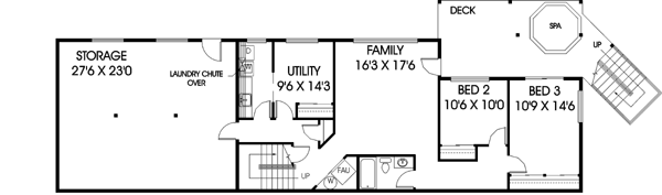 Lower Floor Plan: 33-344