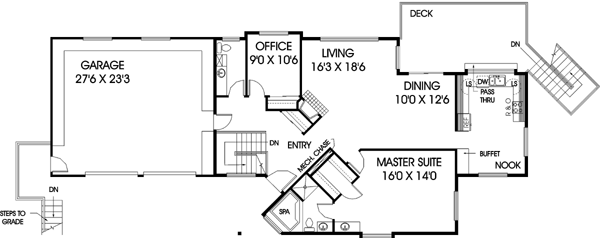Main Floor Plan: 33-344