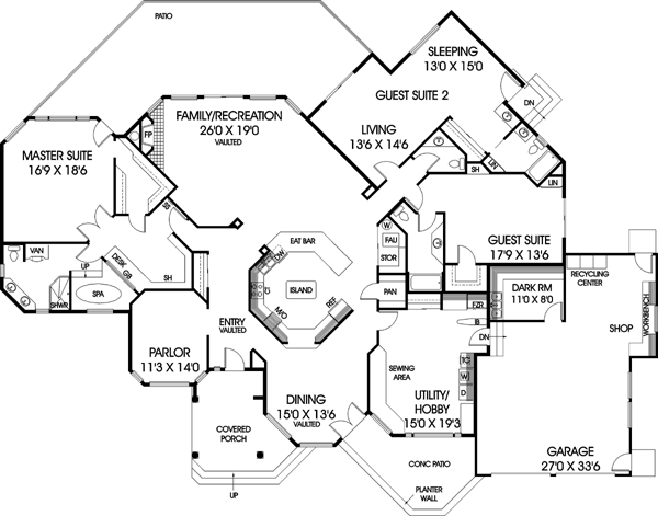 Main Floor Plan: 33-345