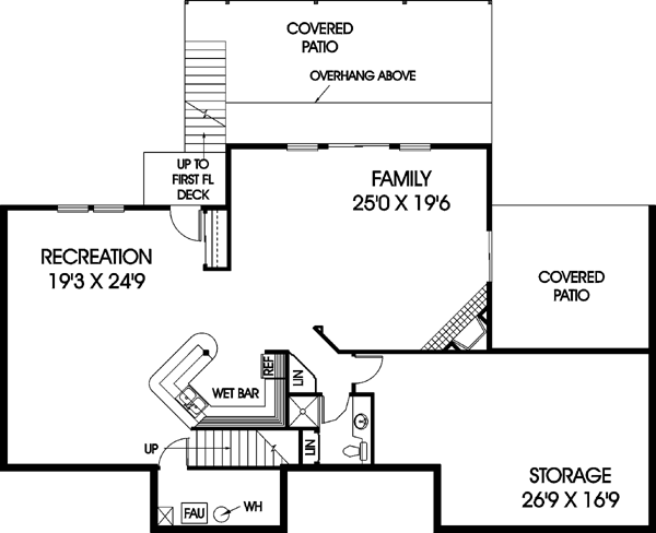 Lower Floor Plan: 33-350