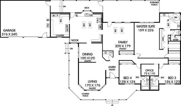 Main Floor Plan: 33-351