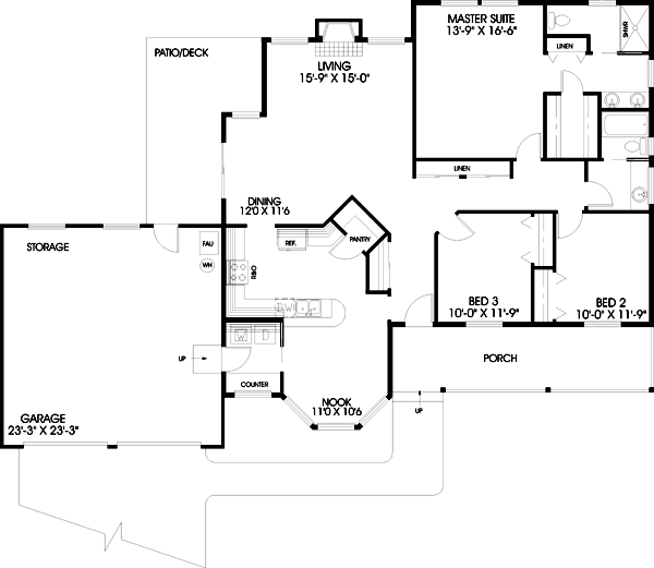 Main Floor Plan: 33-352