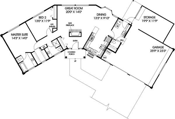 Main Floor Plan: 33-353