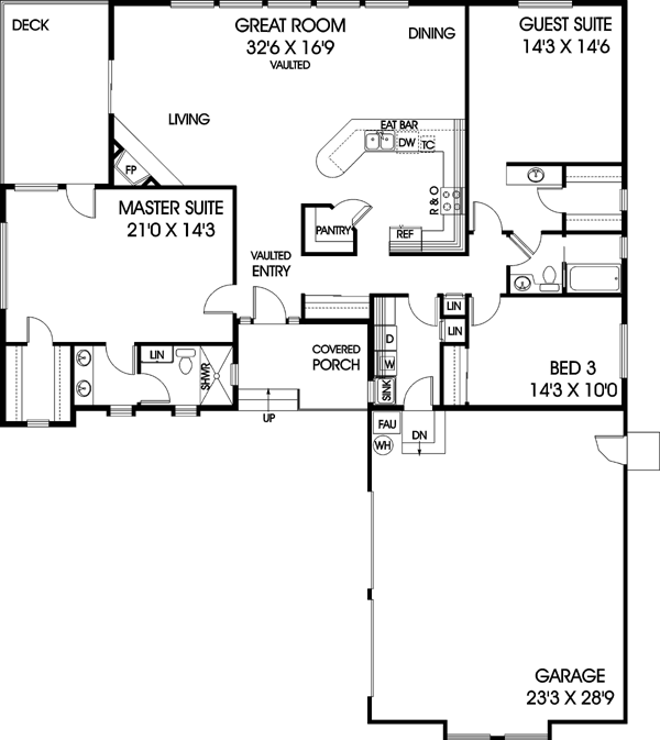 Main Floor Plan: 33-354