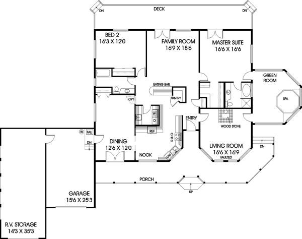 Main Floor Plan: 33-356