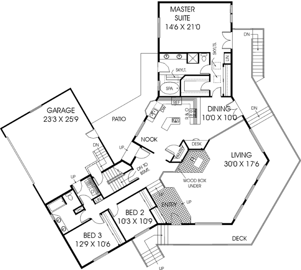 Main Floor Plan: 33-376