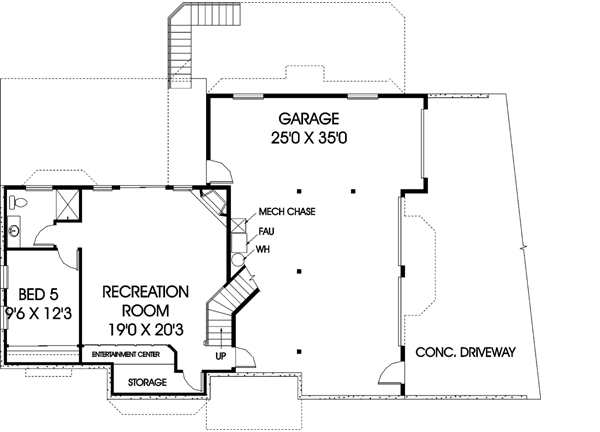 Lower Floor Plan: 33-382
