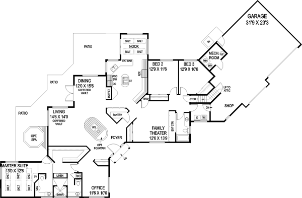 Main Floor Plan: 33-385