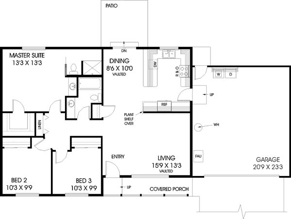 Main Floor Plan: 33-389