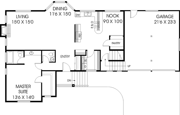 Main Floor Plan: 33-394
