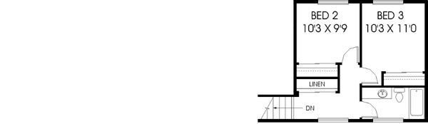 Upper/Second Floor Plan:33-394