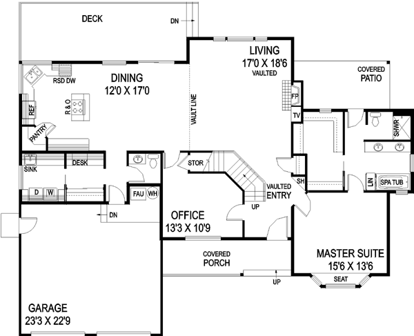 Main Floor Plan: 33-398