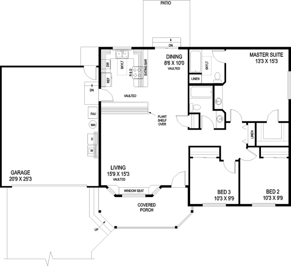 Main Floor Plan: 33-401