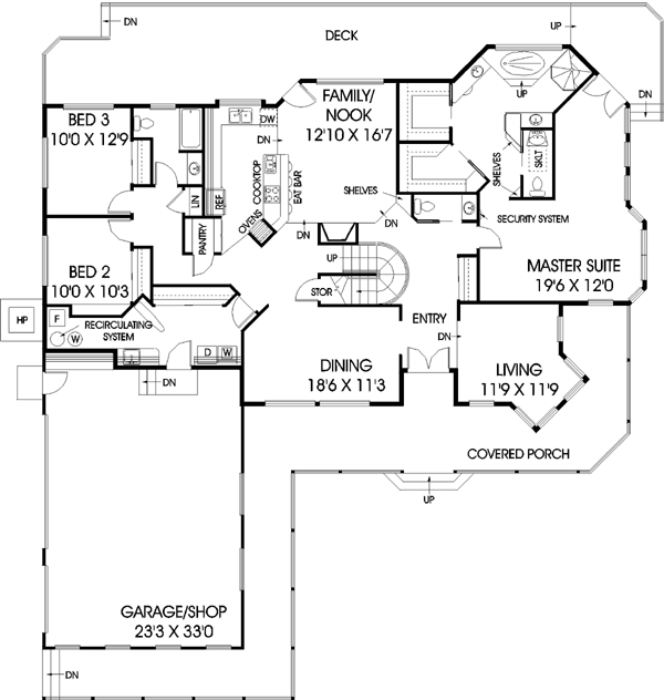 Main Floor Plan: 33-404