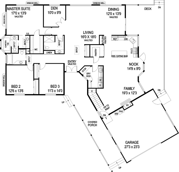 Main Floor Plan: 33-405
