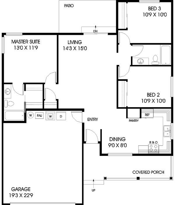Main Floor Plan: 33-410
