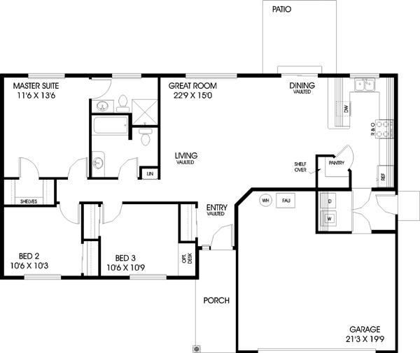 Main Floor Plan: 33-412