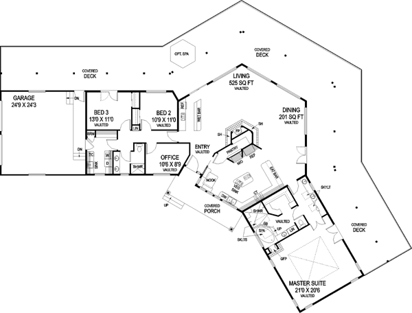 Main Floor Plan: 33-413