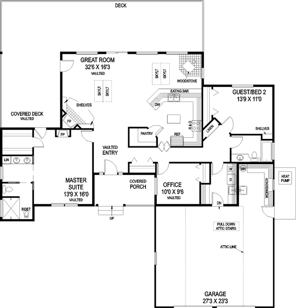 Main Floor Plan: 33-415