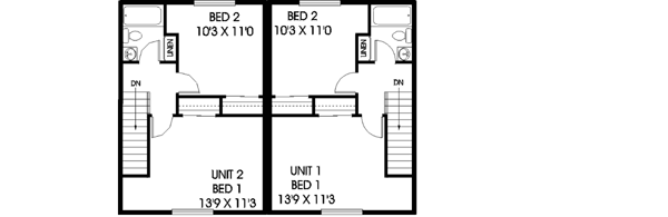 Upper/Second Floor Plan: 33-416