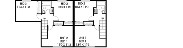 Upper/Second Floor Plan: 33-418