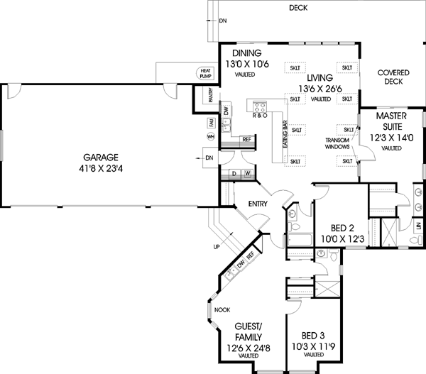 Main Floor Plan: 33-419