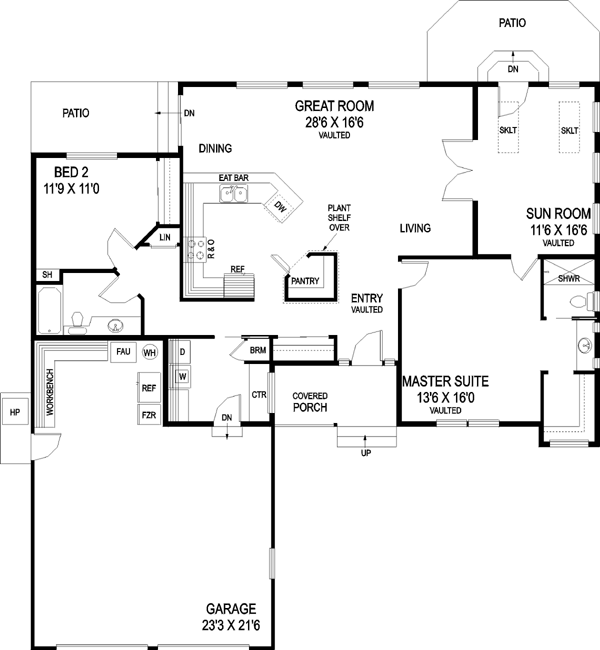 Main Floor Plan: 33-421