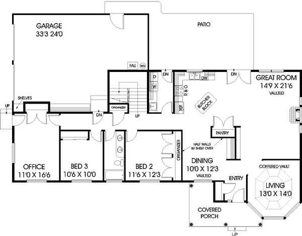 Main Floor Plan: 33-423