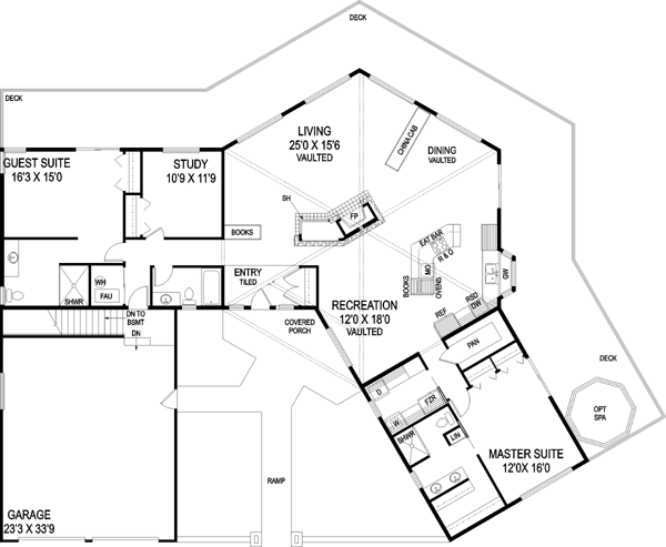 Main Floor Plan: 33-425