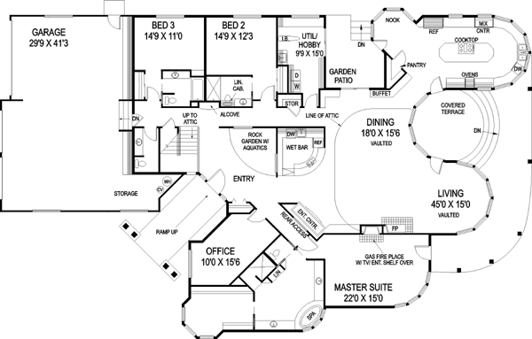 Main Floor Plan: 33-426