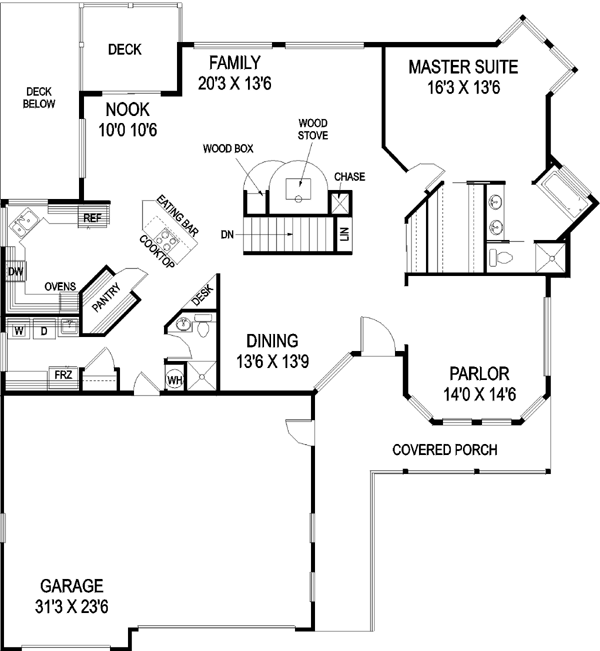 Main Floor Plan: 33-432