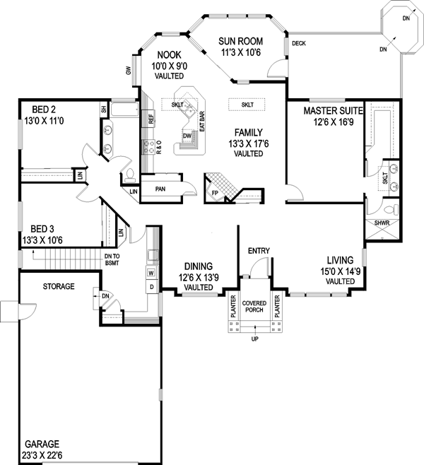 Main Floor Plan: 33-433