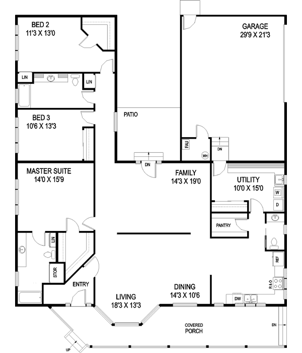 Main Floor Plan: 33-435