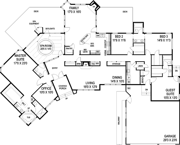 Main Floor Plan: 33-437