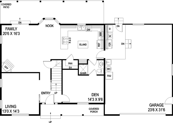 Main Floor Plan: 33-438